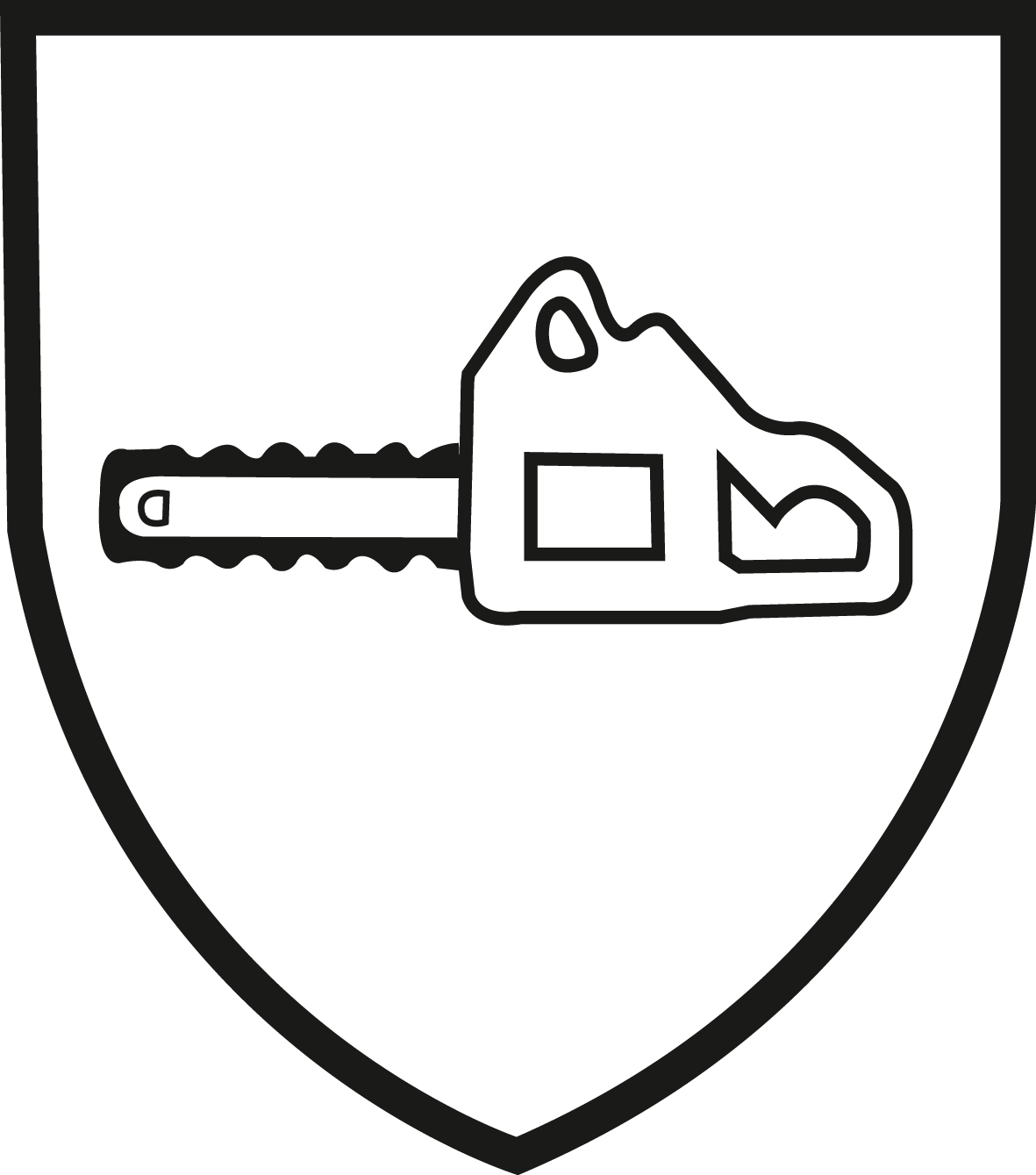 KFW-Test Piktogramm Piktogramm einer Motorsäge vom KFW-Test